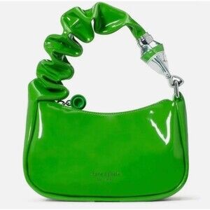 Kate Spade Squeeze Mini Bag Green Paint Shoulder Bag Purse Novelty NWT